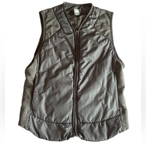 Prana Polar Breeze Full Puffer Winter Sleeveless Vest Black XS